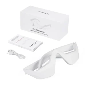 Red Eye Massager Under-Eye Glasses